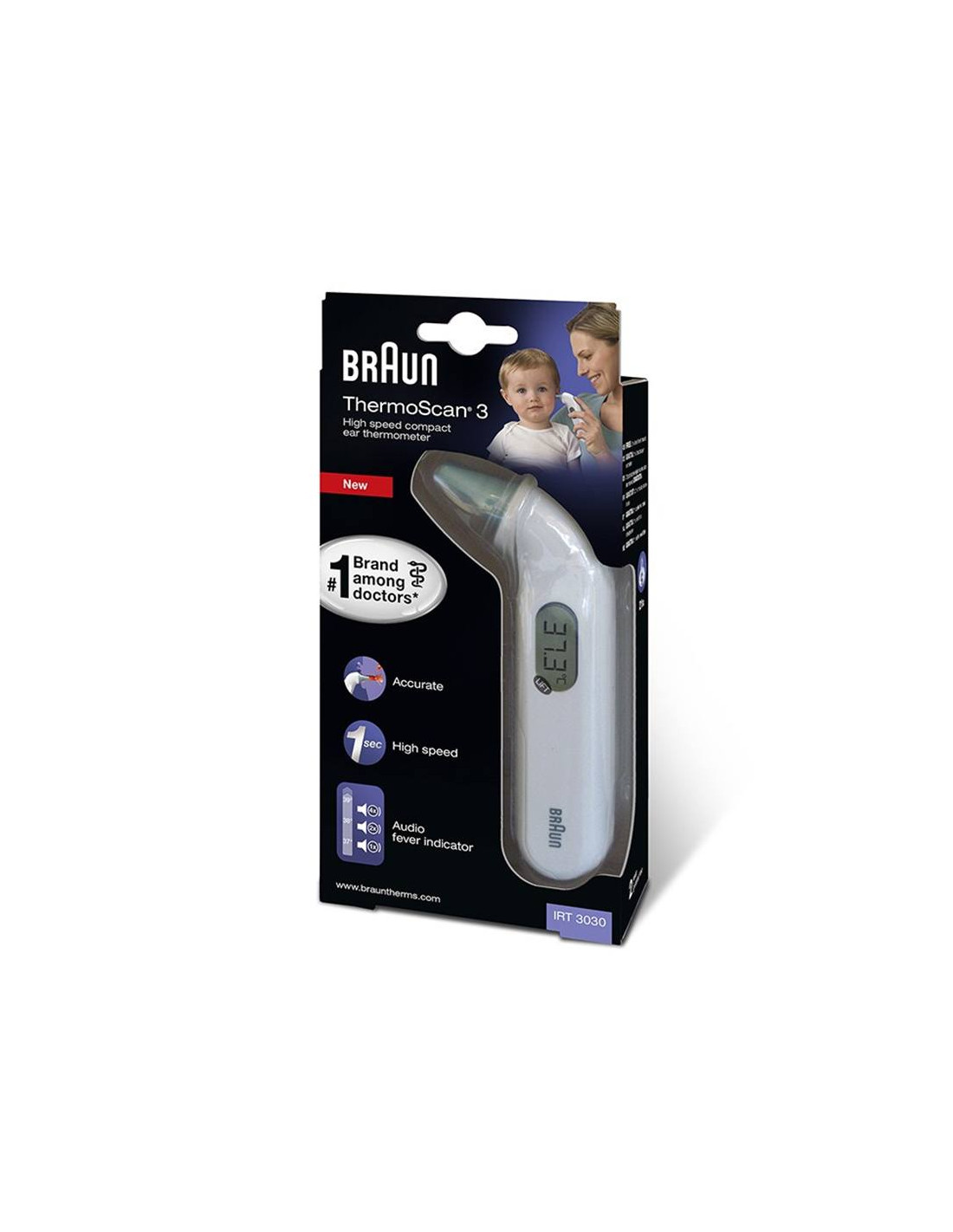 Braun ThermoScan® 3 Ear thermometer Reviews