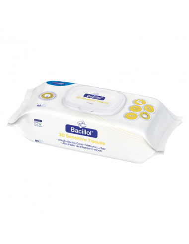 Bacillol Sensitive Tissues 80 kpl