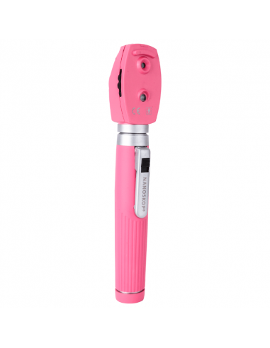 Nanoskop 2.5v Xenon ophthalmoscope pink