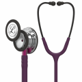 Littmann Classic III Stethoscoop 5960 spiegelend borststuk, pruimkleurige slang, roze steel en rookkleurige headset, 69 cm