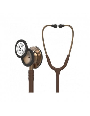 Stetoscopio Littmann Classic III 5809 Edizione Speciale Testina con finitura in rame Tubo marrone cioccolato 2a possibilità