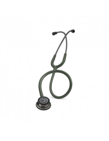 Littmann Classic III Stethoscope 5812 Special Edition Smoked Chestpiece Olive Green Tube 2nd Chance