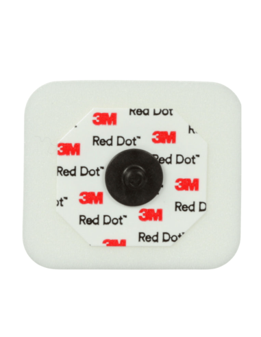 3M 2570 Red Dot EKG Selbstklebeelektroden 50 Stück