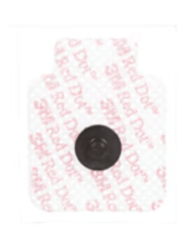 3M 2660-5 Red Dot linneelektroder 1000 st