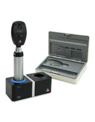 Heine BETA 200 LED Opthalmoscoop set met NT4 Tafellader