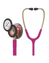 Fonendoscopio Littmann Classic III 5806, campana de edición especial con acabado arcoíris, serpiente rosa frambuesa