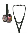 Littmann Cardiology IV Stethoscope 6165 Rainbow-Finish Chestpiece Black Tube