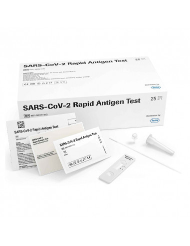 Roche SARS-CoV-2 Test rapido dell'antigene nasale 25 pz