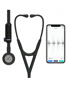 Estetoscopio digital 3M Littmann Core 8490 con pieza torácica negro