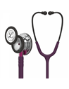 Stetoskop Littmann Classic III 5960 zrcalni prsni dio, cijev boje šljive, ružičasta drška i slušalice boje dima, 69 cm