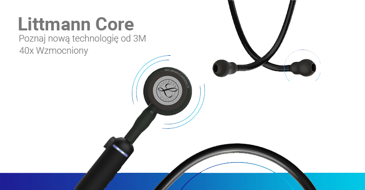 Kup stetoskop? Littmann Core i Littmann Classic dostępne w różnych kolorach.