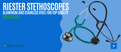 Want to buy an riester stethoscope? Stethoscope for adult, children & baby. Professional stethoscope from Riester for every Doctor, medical student